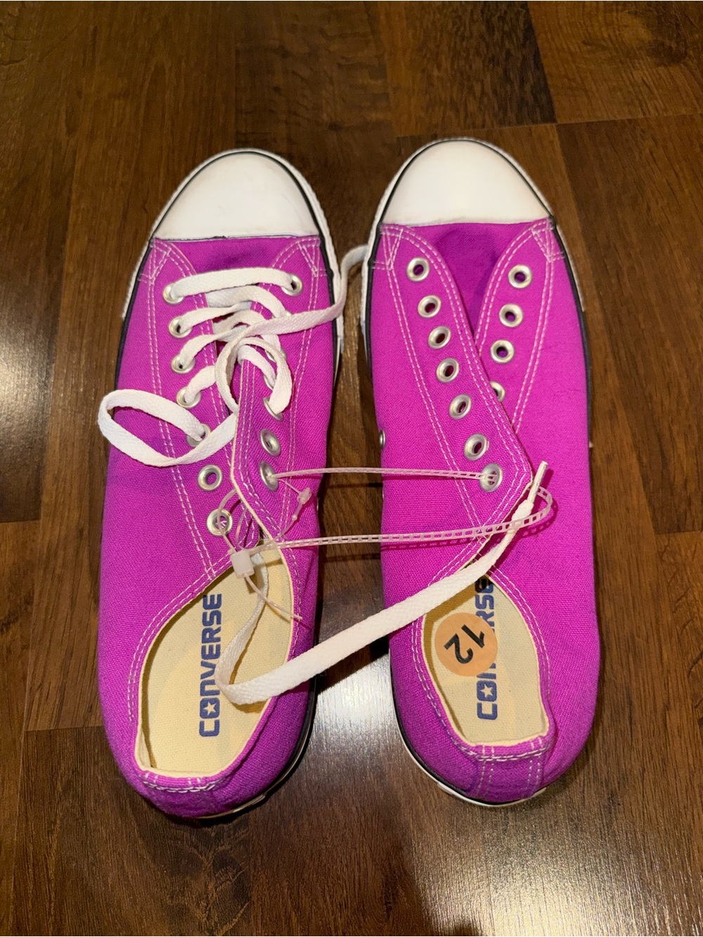 Purple converse (women’s size 12 / men’s 10)